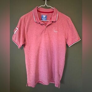 TeamSpirit Men's Classic Red Polo Shirt